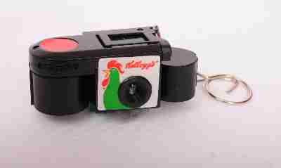 Ansco 20 camera with Kellogg logo